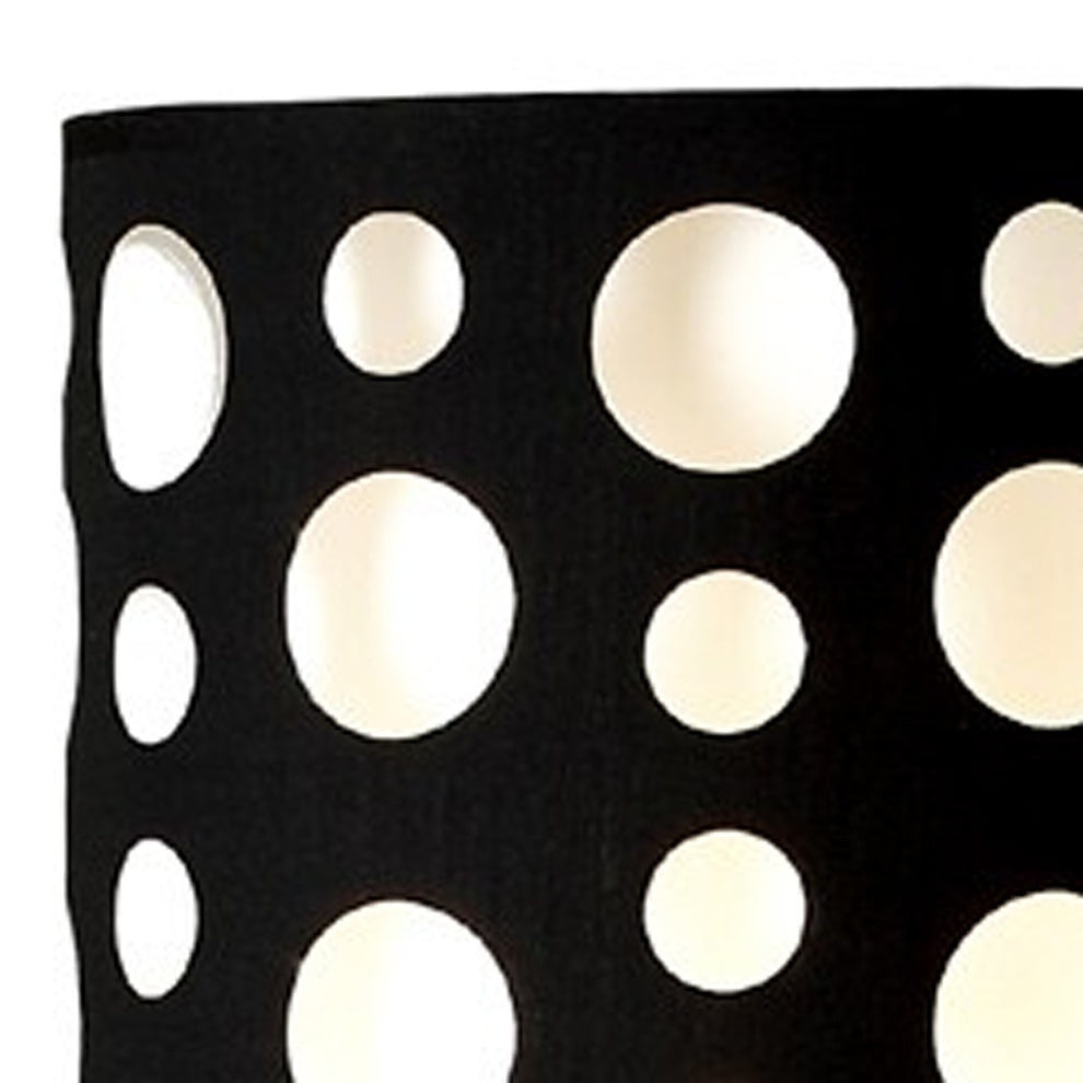 66" Steel Novelty Floor Lamp With Black And Green Drum Shade By Homeroots | Floor Lamps | Modishstore - 16