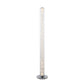 49" Steel LED Column Floor Lamp With Clear Drum Shade By Homeroots - 431803 | Floor Lamps | Modishstore - 2