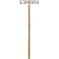 Primo Gold Finish Floor Lamp with Crystal Accents and White Shade By Homeroots | Floor Lamps | Modishstore