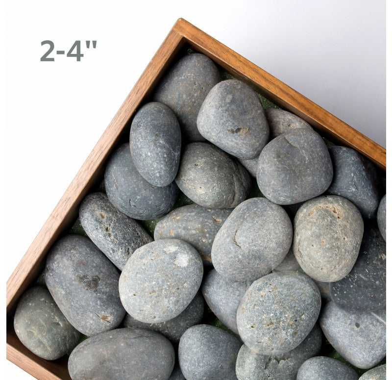 Rocks, Natural River, 2-4" by Gold Leaf Design Group | Minerals and Stones | Modishstore