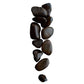 Rocks 1" black polished S/2 By Gold Leaf Design Group | Minerals and Stones | Modishstore-3