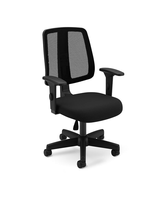 Flip Light Chair In Black By CavilUSA | Office Chairs |  Modishstore 
