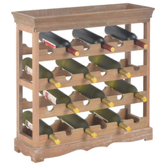 vidaXL Wine Cabinet Brown By vidaXL