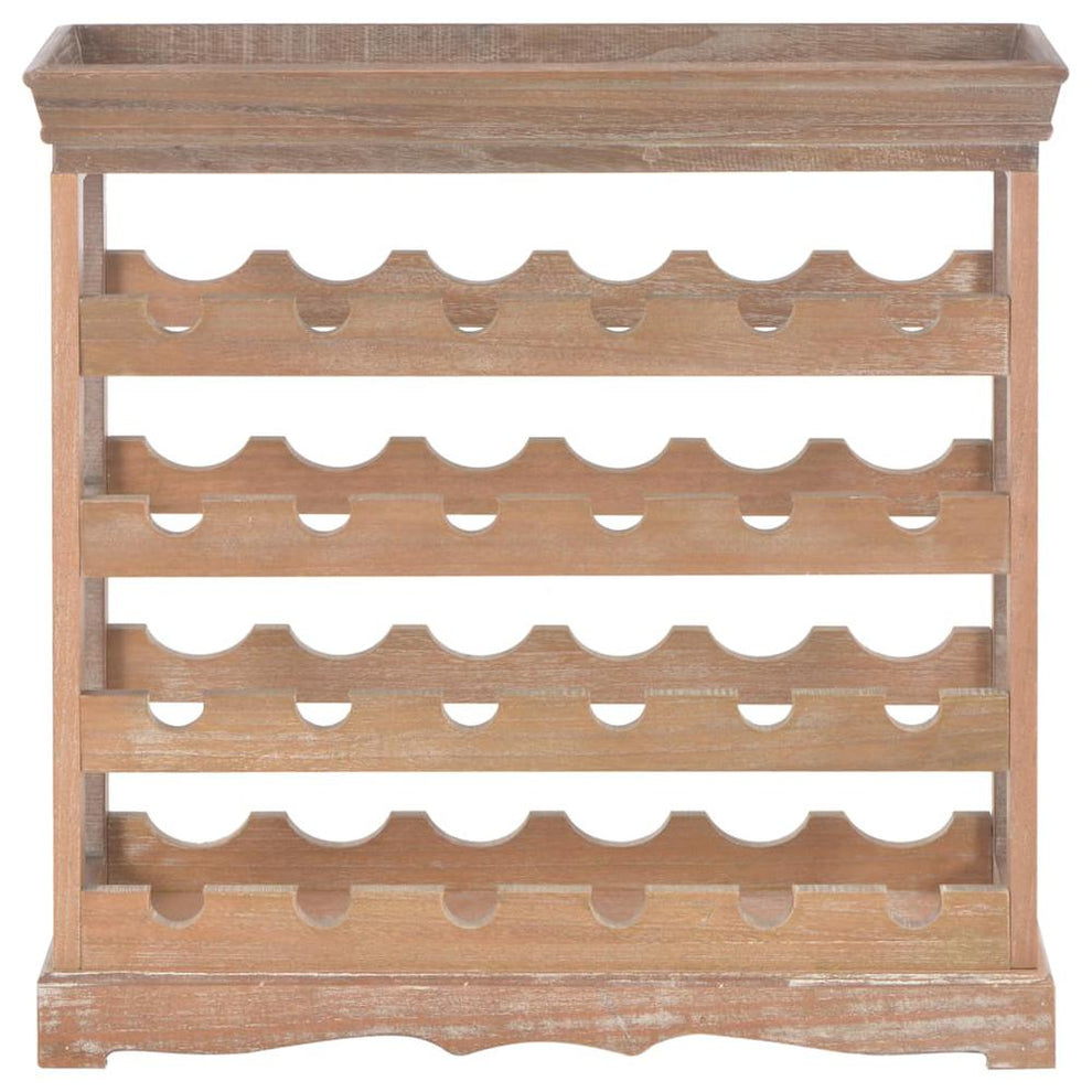 vidaXL Wine Cabinet Brown By vidaXL | Wine Racks | Modishstore - 4