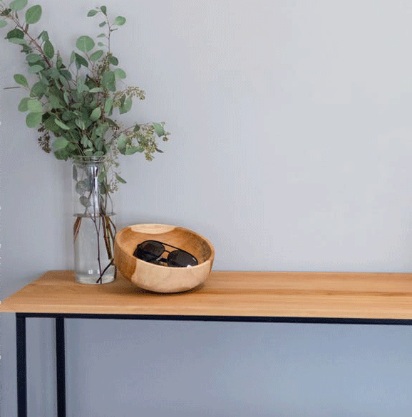 Pietra™ Console Table (Teak) By Texture Designideas | Console Tables | Modishstore-3