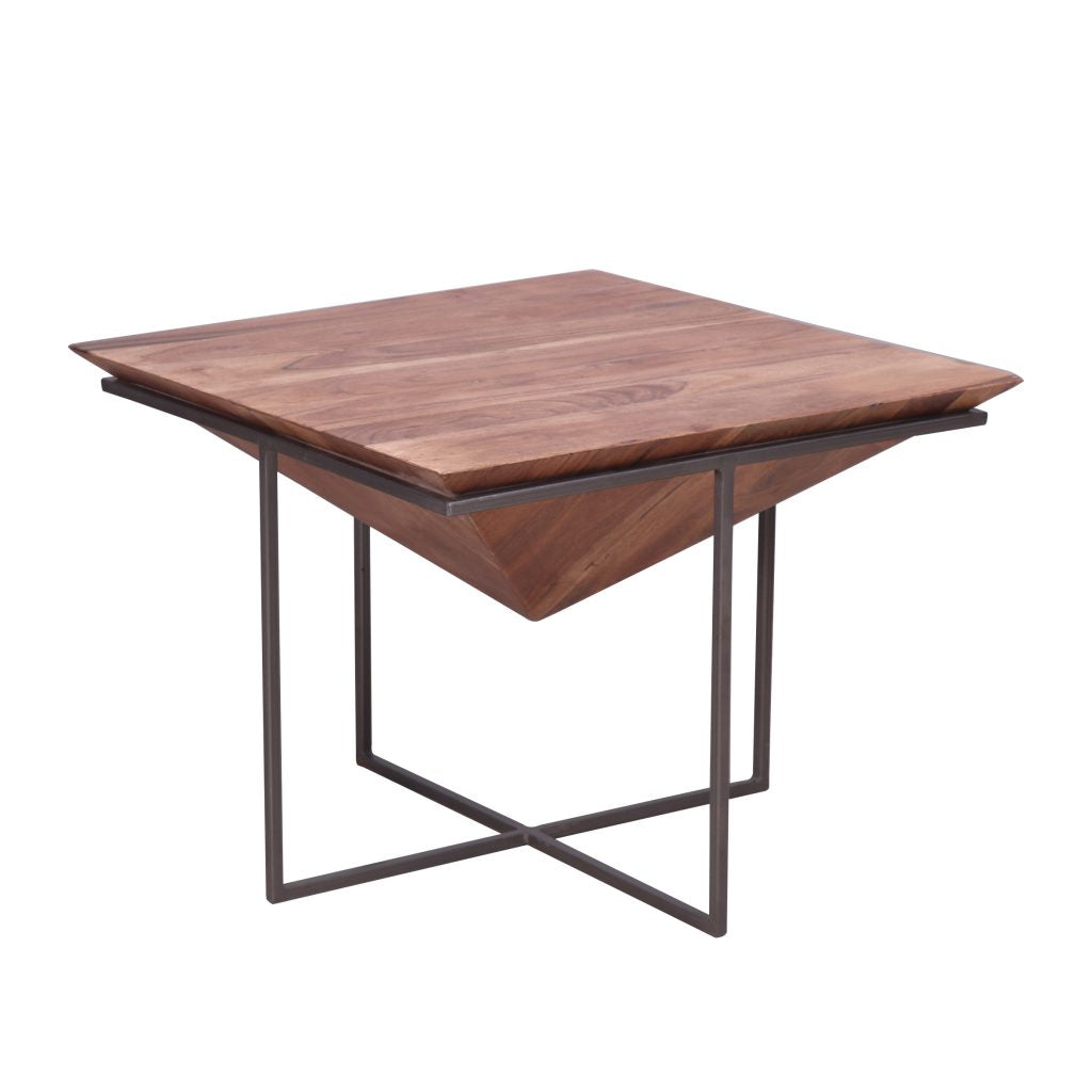 A&B Home Wood and Iron Occasional Table | Occasional Tables | Modishstore