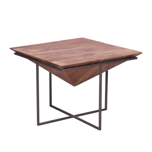 A&B Home Wood and Iron Occasional Table | Occasional Tables | Modishstore