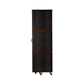 A&B Home Luxury Wine Cabinet on Wheels | Wine Racks | Modishstore - 4