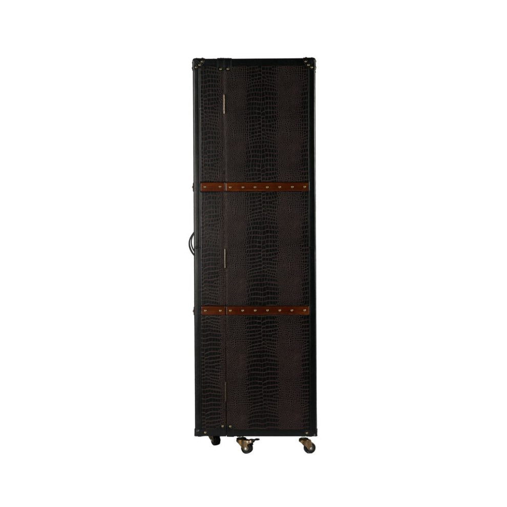 A&B Home Luxury Wine Cabinet on Wheels | Wine Racks | Modishstore - 4