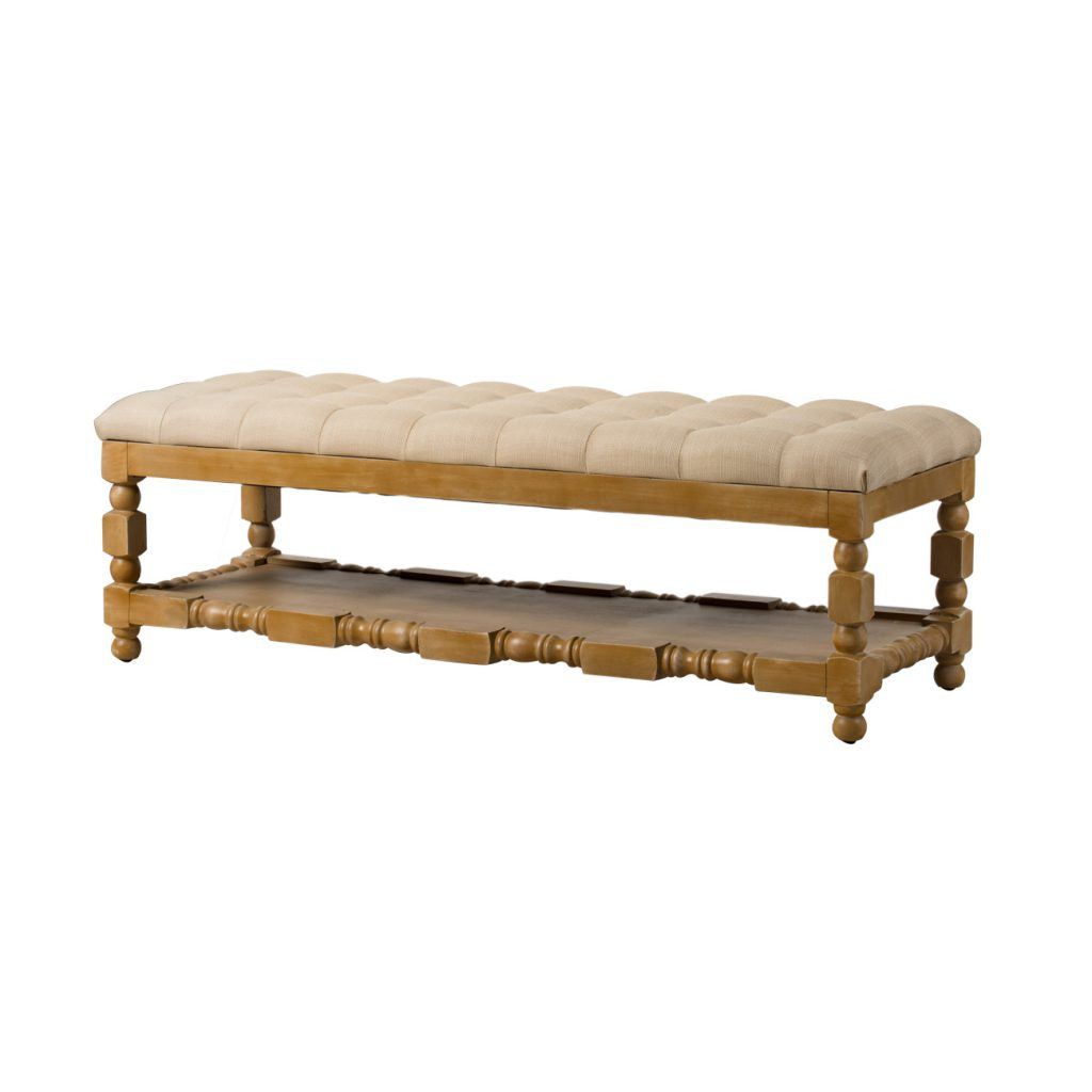 A&B Home Upholstered Bench