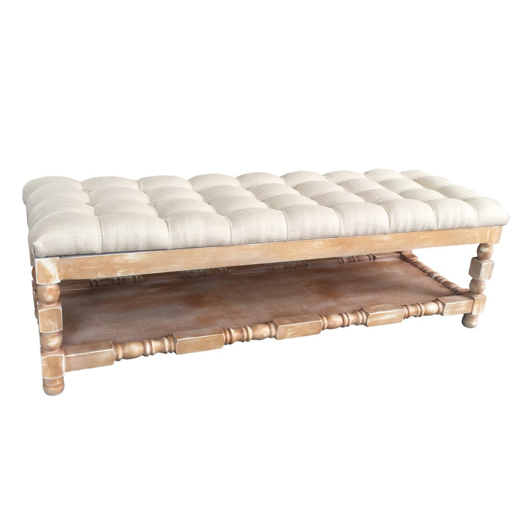 A&B Home Upholstered Bench - Thumbnail 5
