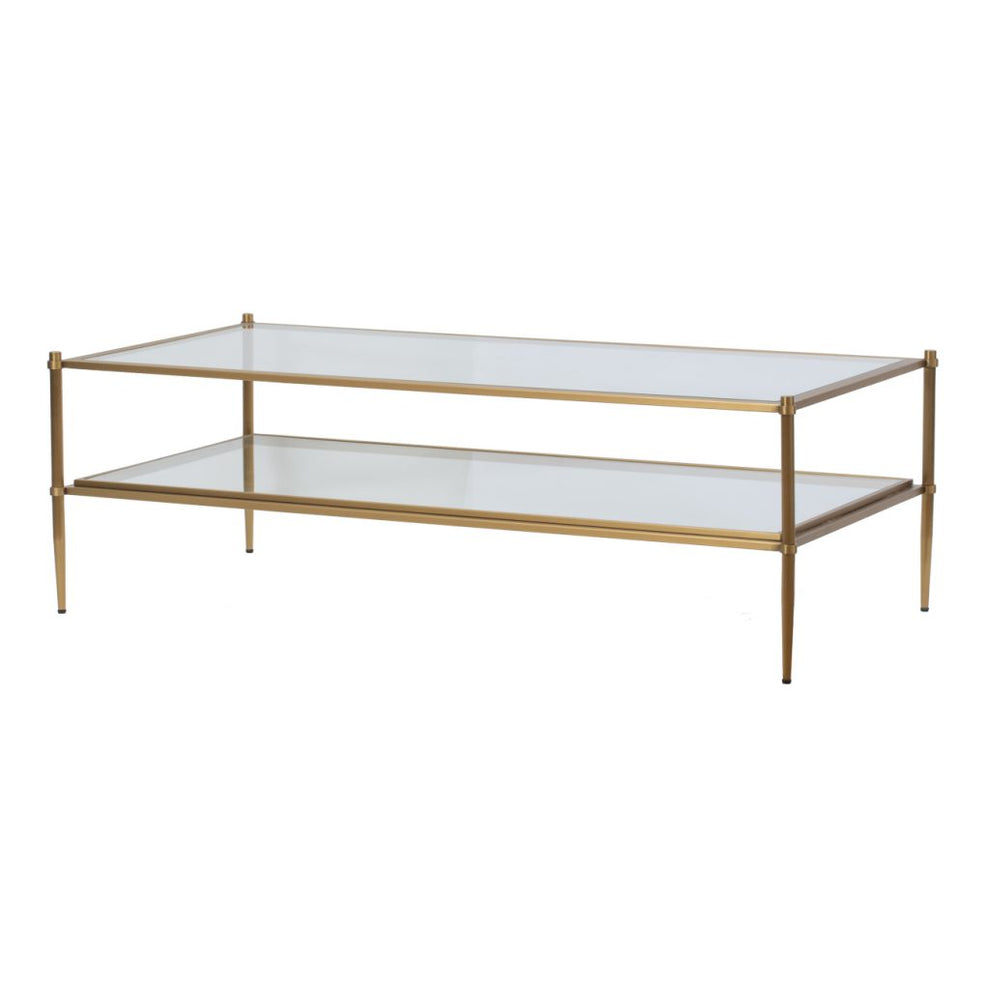 A&B Home Modern Brass Coffee Table | Coffee Tables | Modishstore - 2
