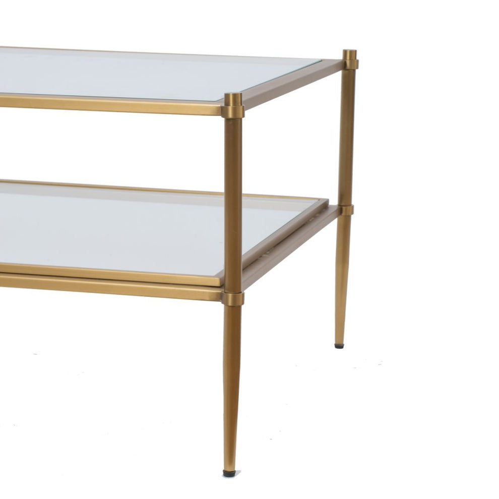 A&B Home Modern Brass Coffee Table | Coffee Tables | Modishstore - 4