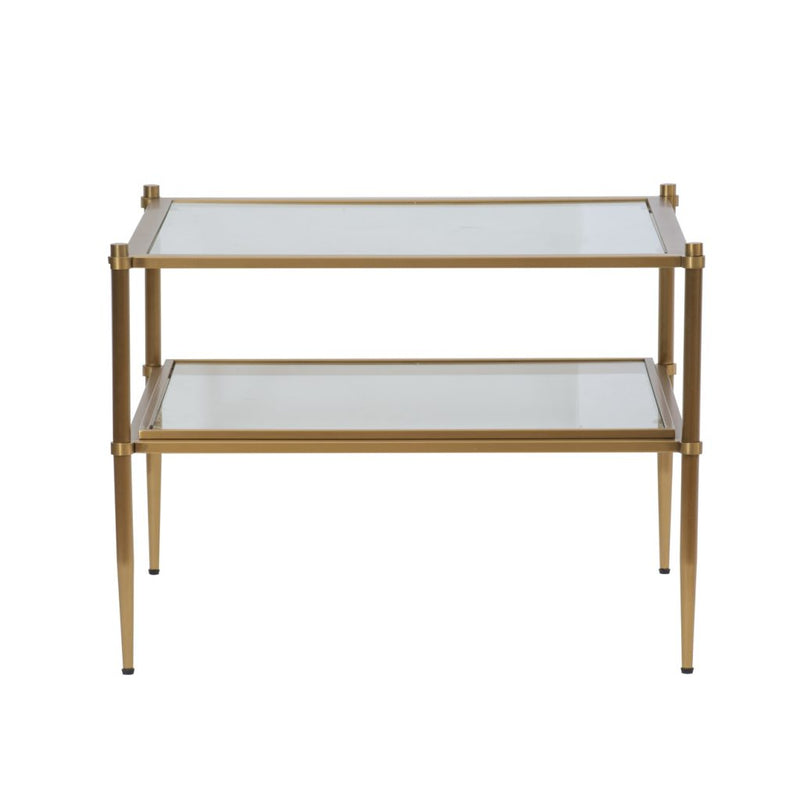 A&B Home Brass Side Table | Side Tables | Modishstore