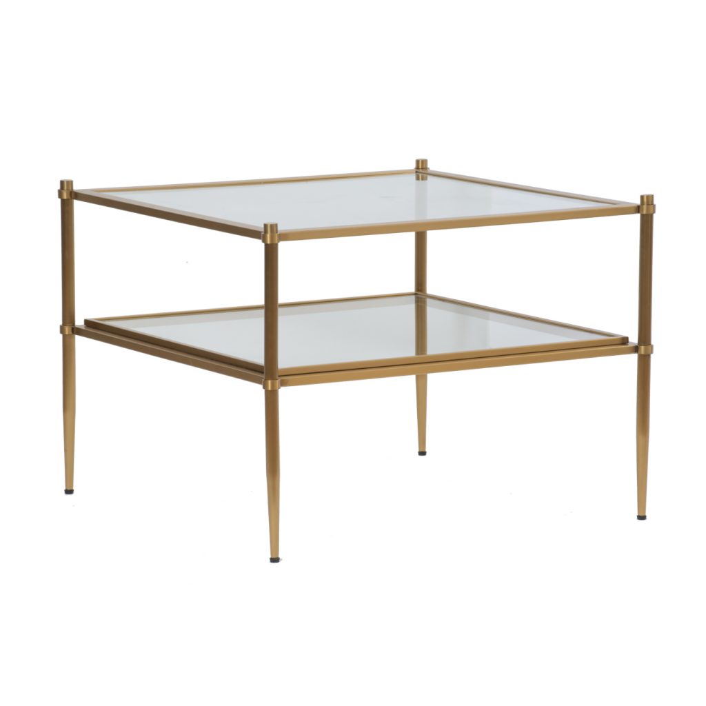A&B Home Brass Side Table | Side Tables | Modishstore - 3