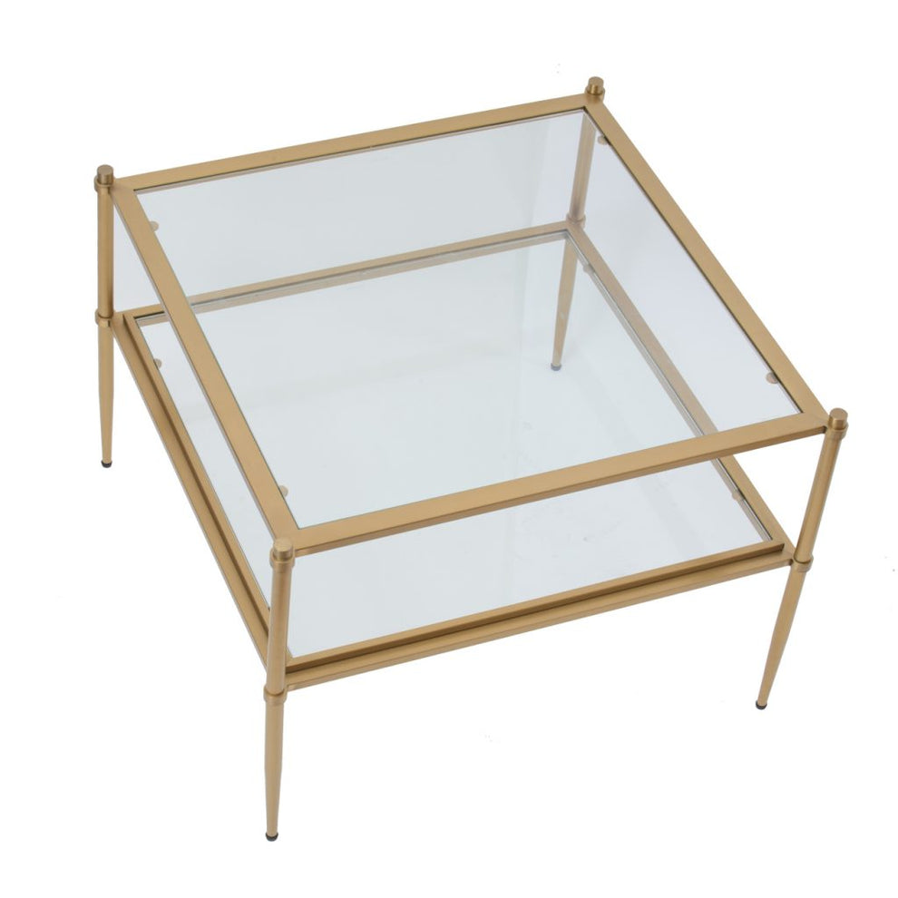 A&B Home Brass Side Table | Side Tables | Modishstore - 2