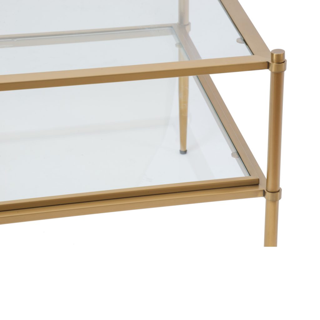 A&B Home Brass Side Table | Side Tables | Modishstore - 5