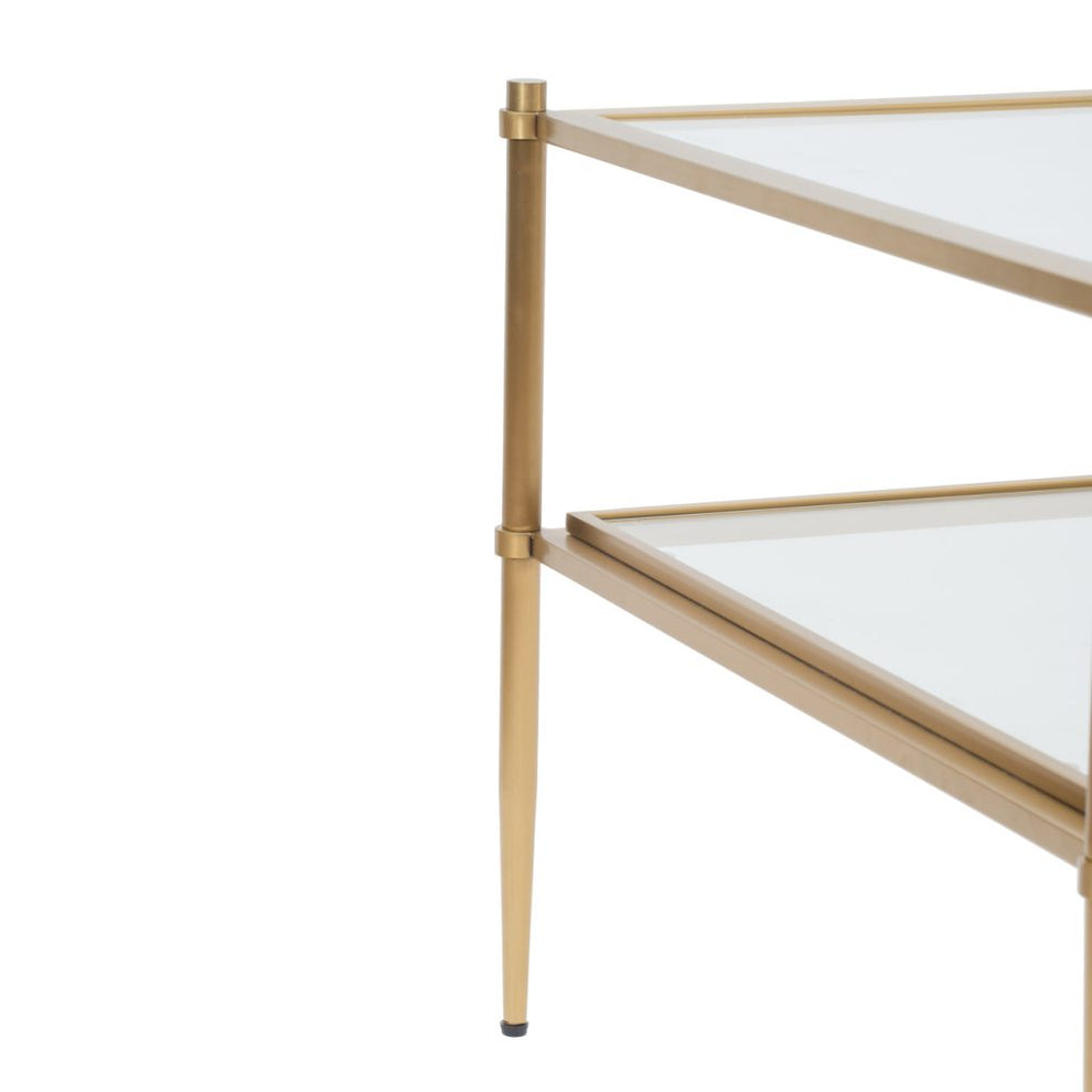 A&B Home Brass Side Table | Side Tables | Modishstore - 4