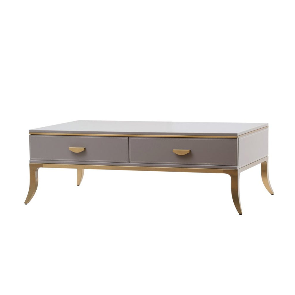 A&B Home Matte Gray Finished Coffee Table | Coffee Tables | Modishstore - 2