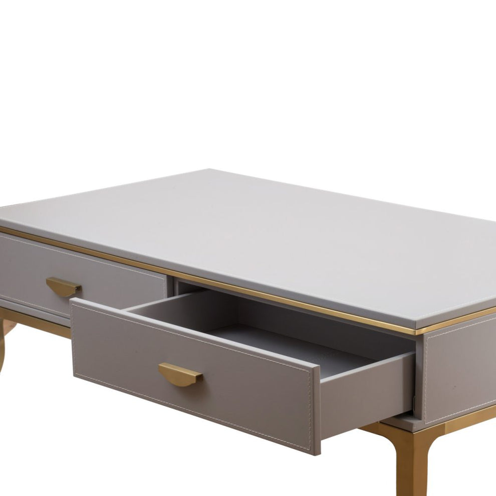 A&B Home Matte Gray Finished Coffee Table | Coffee Tables | Modishstore - 4