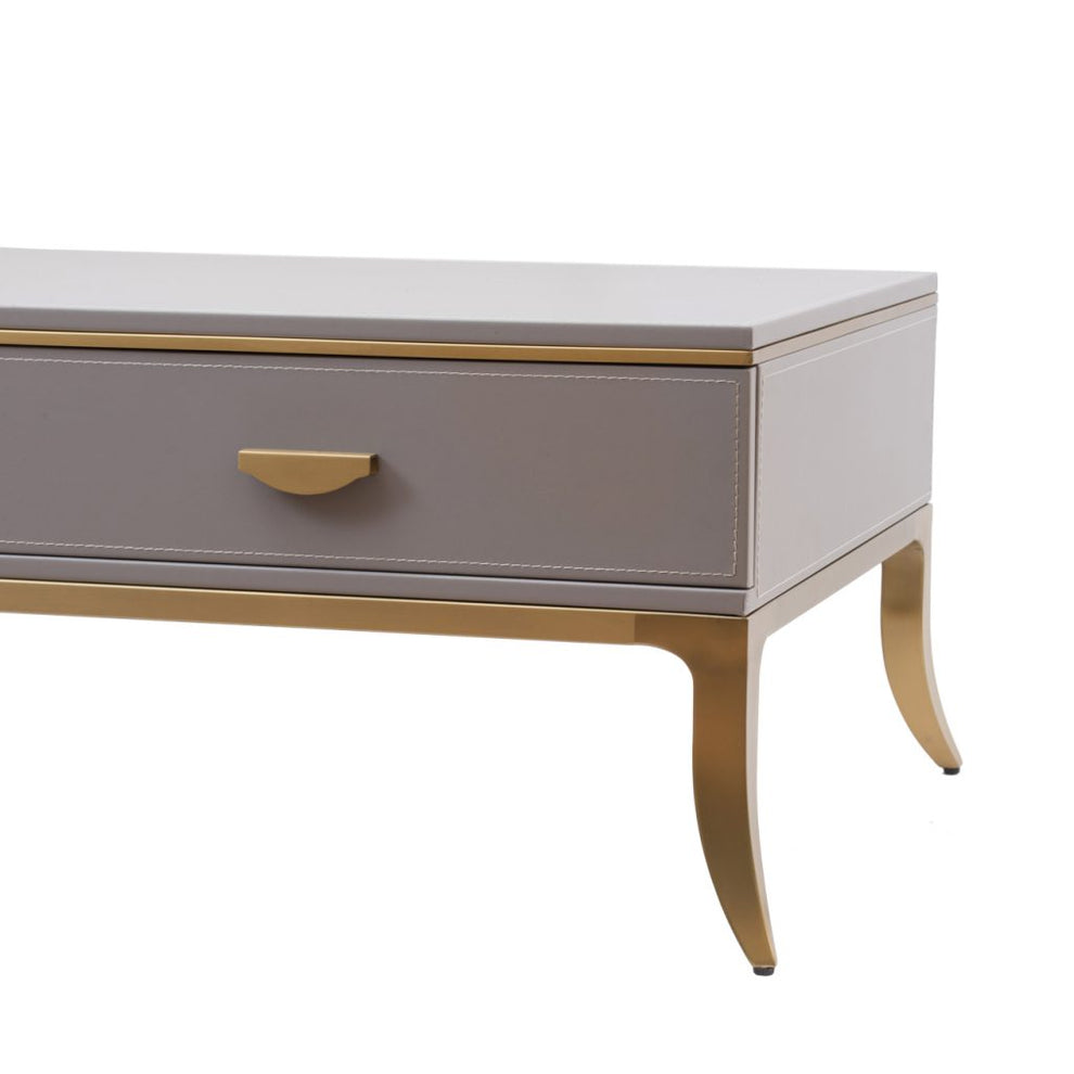 A&B Home Matte Gray Finished Coffee Table | Coffee Tables | Modishstore - 3