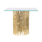 A&B Home Gold Dining Tables | Dining Tables | Modishstore