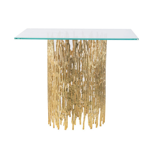 A&B Home Gold Dining Tables | Dining Tables | Modishstore