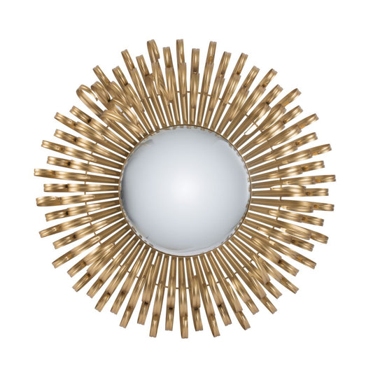 A&B Home Golden Finish Sunburst Wall Decor | Wall Decor | Modishstore