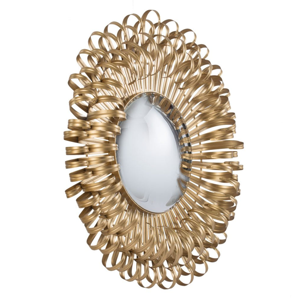 A&B Home Golden Finish Sunburst Wall Decor | Wall Decor | Modishstore - 2