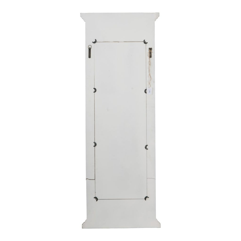 A&B Home Distressed White Mirror | Mirrors | Modishstore - 4