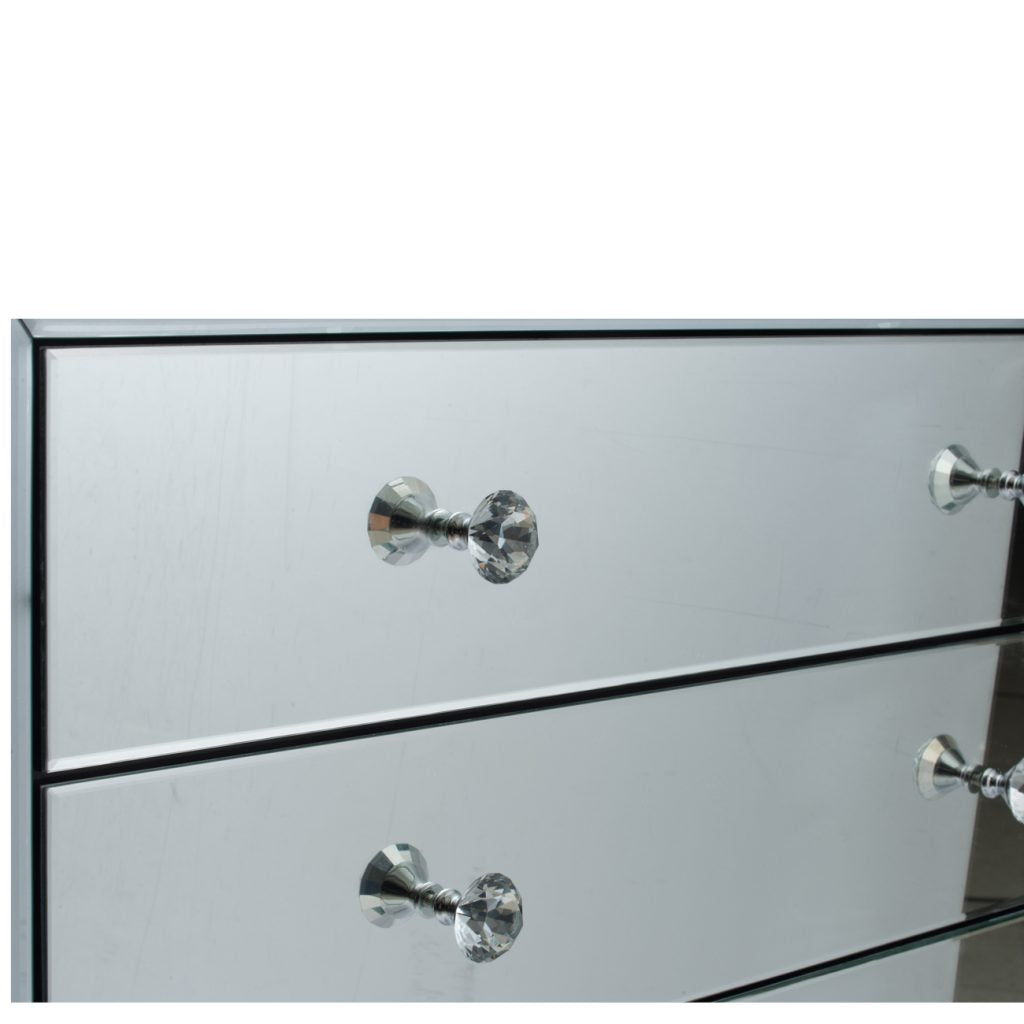 A&B Home Silver Curved Chest | Drawers | Modishstore - 8