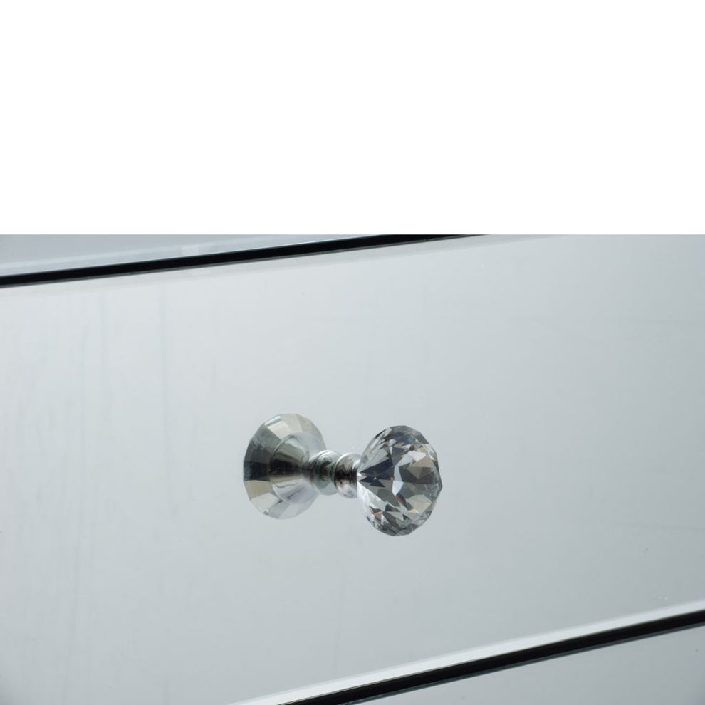 A&B Home Silver Curved Chest | Drawers | Modishstore - 6