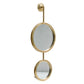 A&B Home Gold Iron Mirror | Mirrors | Modishstore - 2