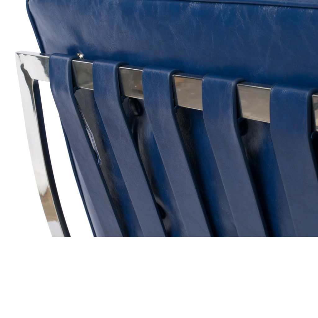 A&B Home Blue Barcelona Chair | Accent Chairs | Modishstore - 8