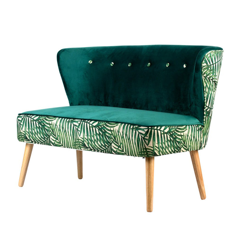 A&B Home Green Fern 2 Seater Sofa | Sofas | Modishstore
