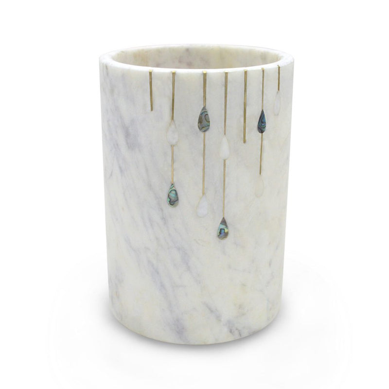 A&B Home Elegant White Marble Wine Cooler | Wine & Bar Accessories | Modishstore