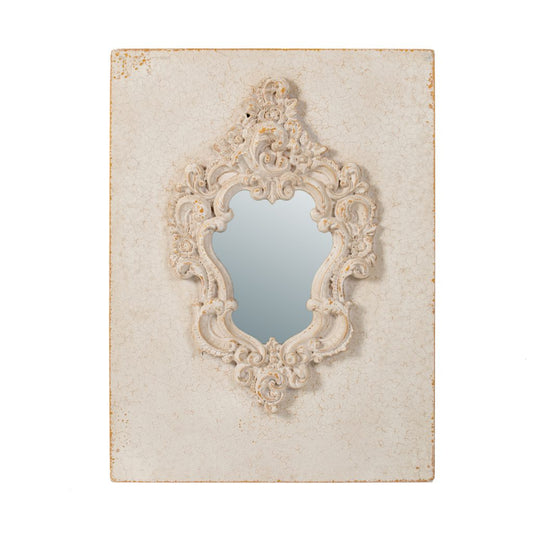 A&B Home Antique White Finish Wall Decor | Wall Decor | Modishstore