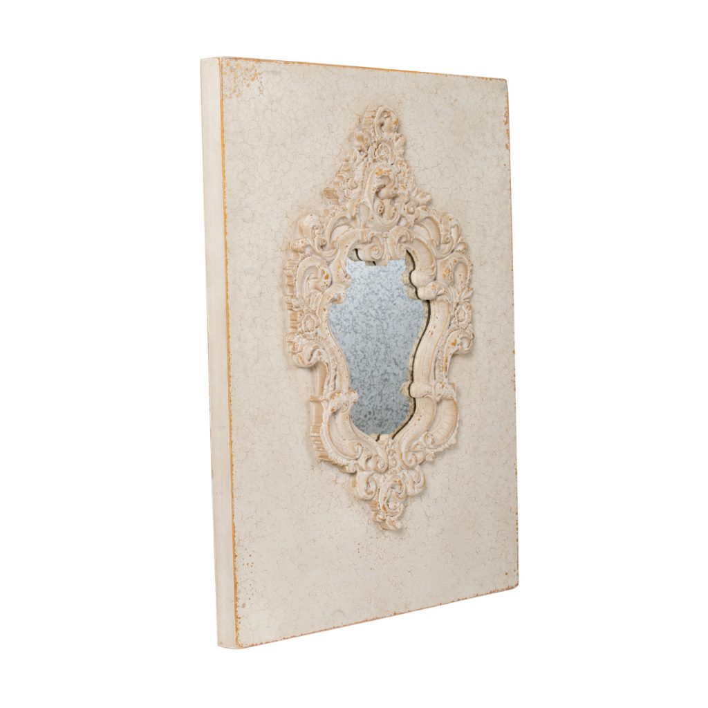 A&B Home Antique White Finish Wall Decor | Wall Decor | Modishstore - 2