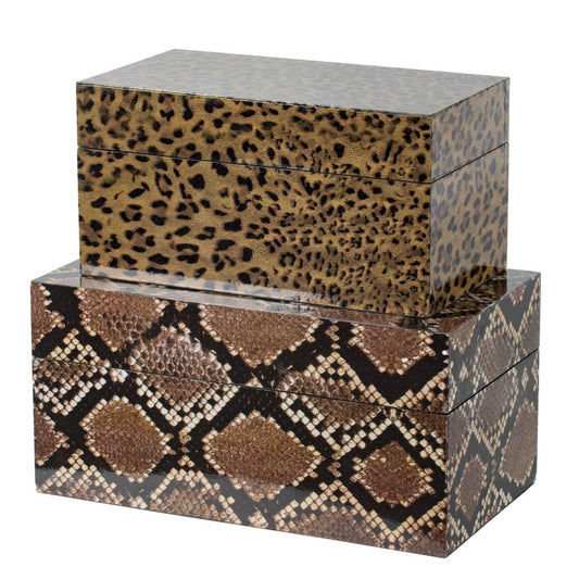 A&B Home Two Decorative Boxes | Decorative Boxes | Modishstore
