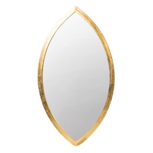 A&B Home Gold Contemporary Wall Mirror | Mirrors | Modishstore
