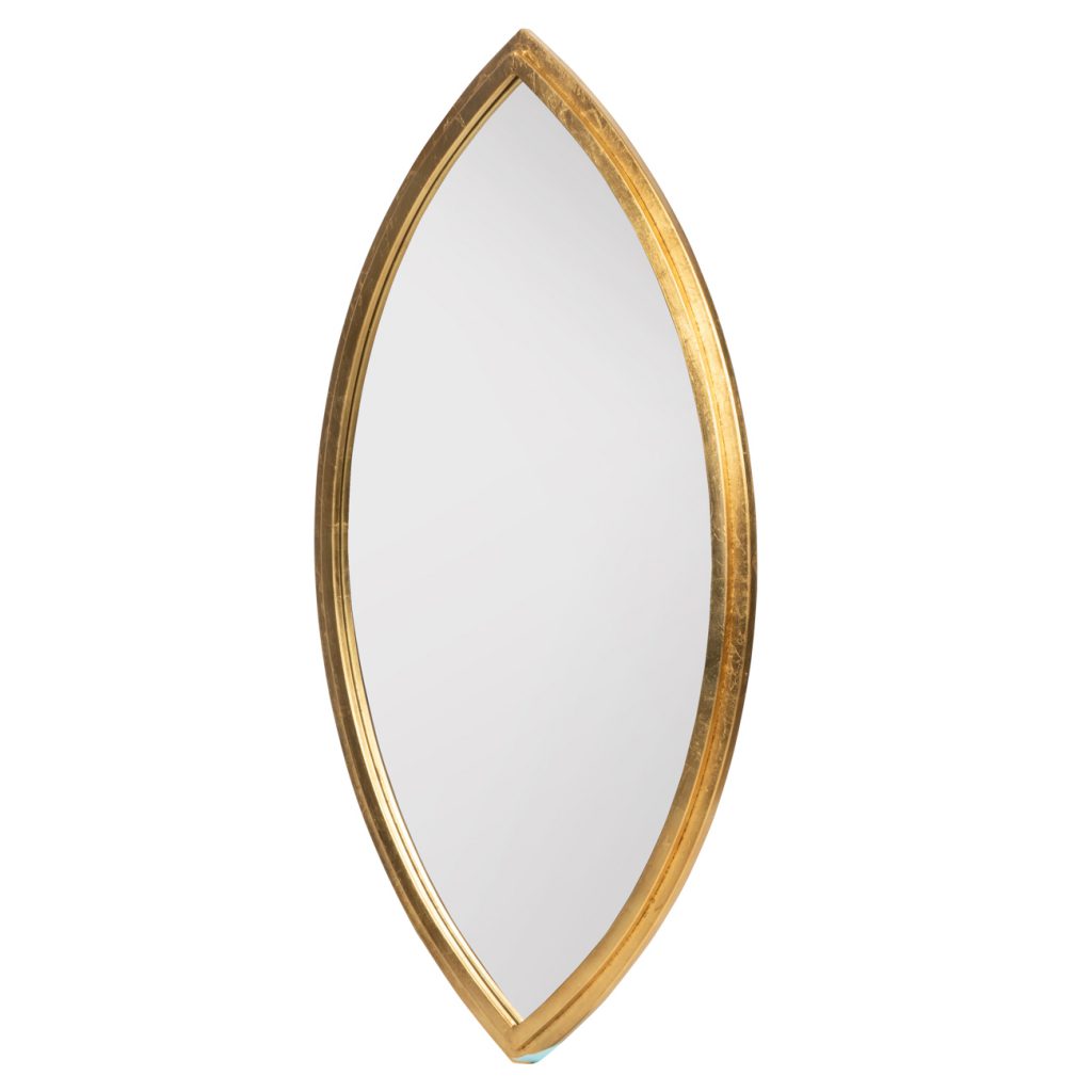 A&B Home Gold Contemporary Wall Mirror | Mirrors | Modishstore - 3