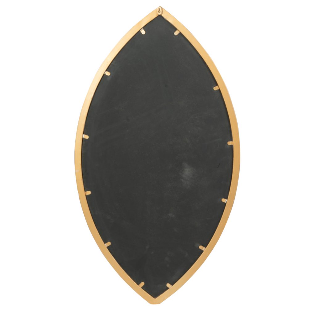 A&B Home Gold Contemporary Wall Mirror | Mirrors | Modishstore - 5