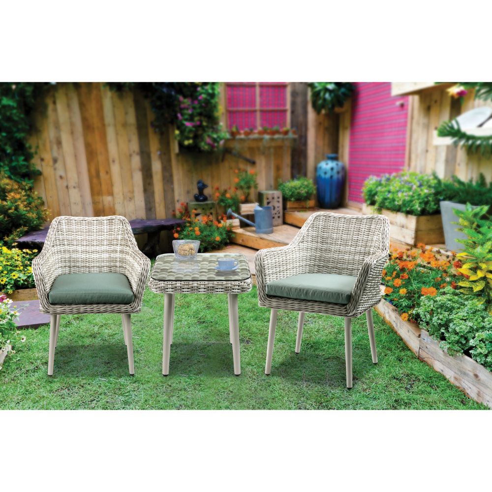 Tashay Patio Bistro Set By Acme Furniture | Outdoor Chairs | Modishstore - 2