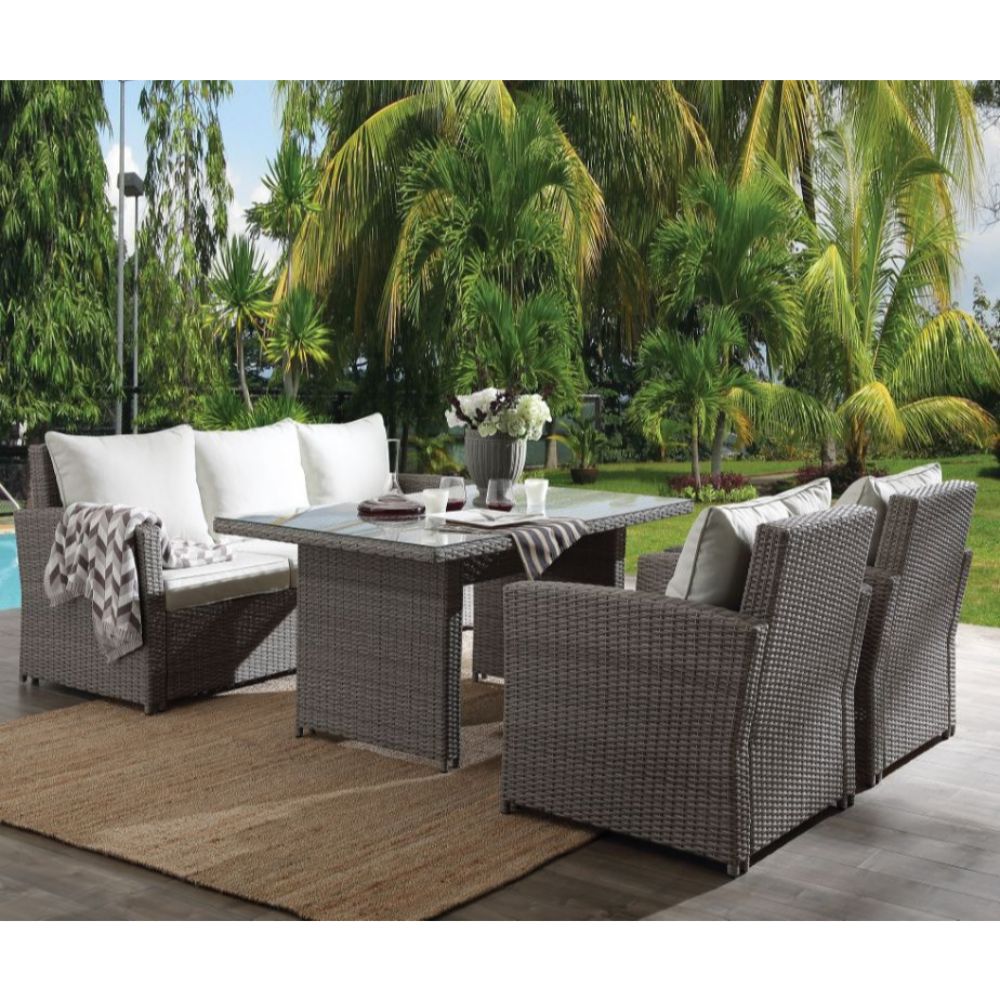 Tahan Patio Set By Acme Furniture | Outdoor Dining Sets | Modishstore
