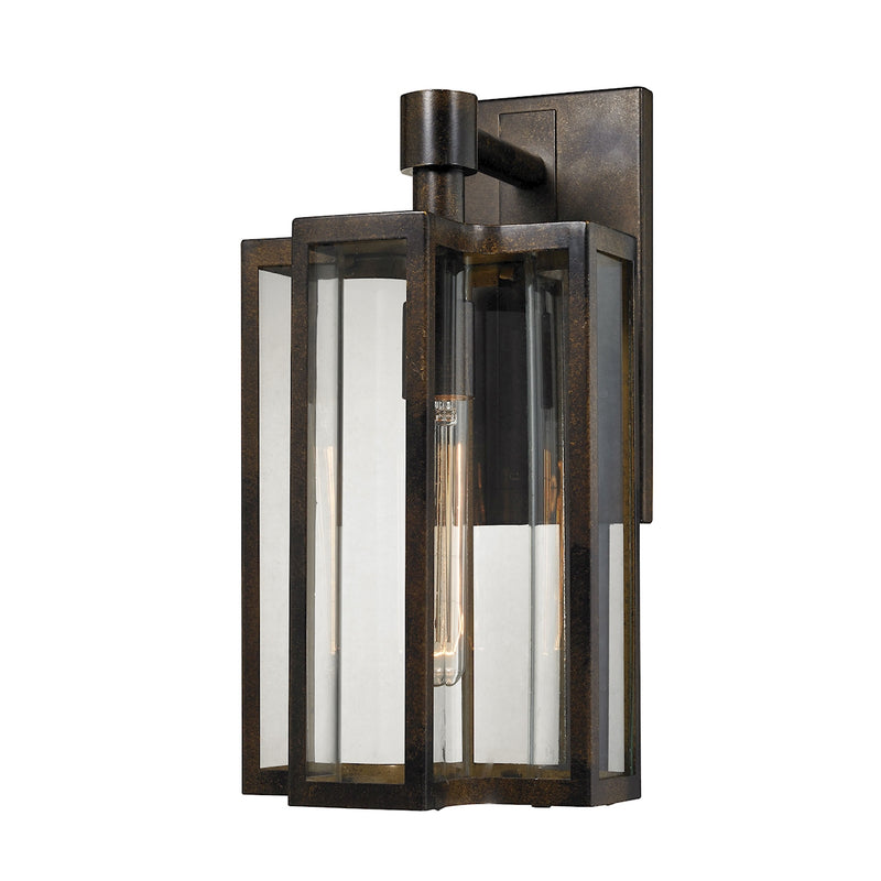 Bianca 1-Light Outdoor Wall Lamp in Hazelnut Bronze ELK Lighting 45145/1 | Wall Lamps | Modishstore