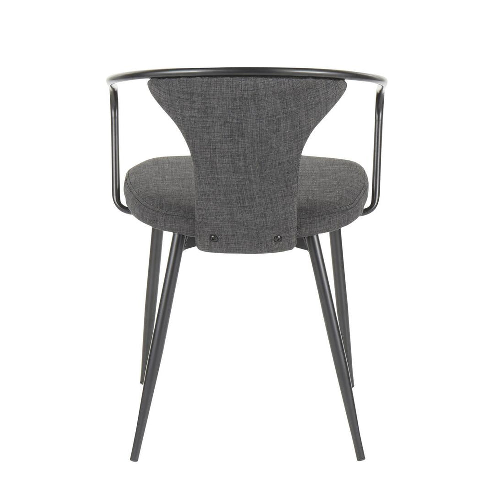 LumiSource Waco Upholstered Chair | Modishstore | Dining Chairs - 5