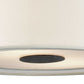 Ashland 16'' Wide 2-Light Semi Flush Mount - Matte Black By ELK |Ceiling Lamps |Modishstore - 3