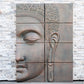 Relief Half Buddha Face Wall Decor By Garden Age Supply | Wall Decor | Modishstore-2