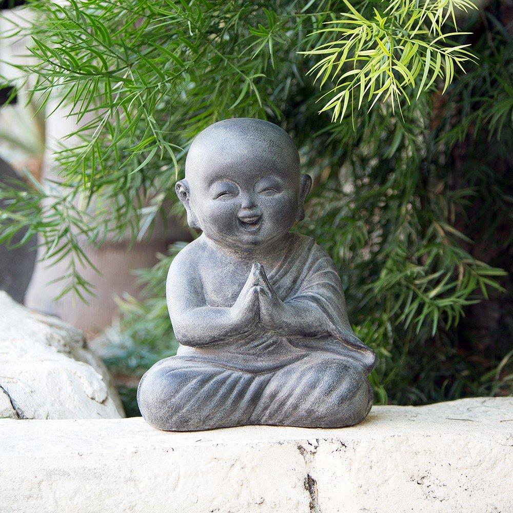 Garden Age Supply Praying Shaolin Set of 2 | Sculptures | Modishstore