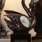 17" Marbleized Cherry Brown Dove Figurine Sculpture By Homeroots | Sculptures | Modishstore - 2